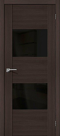 Межкомнатная дверь, VG2 BS Wenge Veralinga, Эко Шпон, Wenge Veralinga
