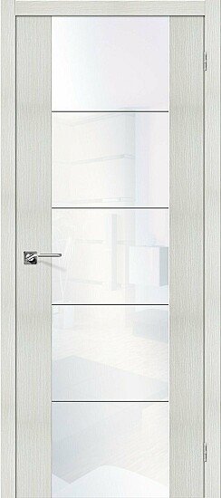 Межкомнатная дверь, V4 WW Bianco Veralinga, Эко Шпон, Bianco Veralinga