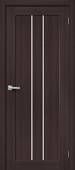 Межкомнатная дверь, Порта-24 Wenge Veralinga, Эко Шпон, Wenge Veralinga