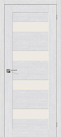 Межкомнатная дверь, Легно-23 Milk Oak, Эко Шпон, Milk Oak