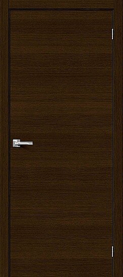 Межкомнатная дверь, Вуд Флэт-0.H Golden Oak, Шпон, Golden Oak