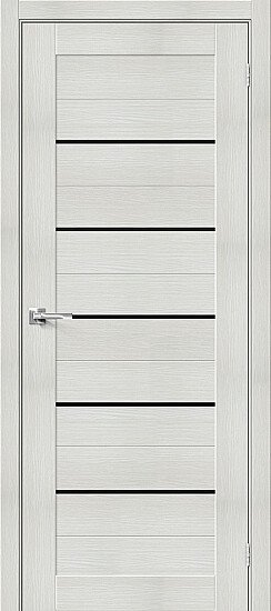 Межкомнатная дверь, Порта-22 Bianco Veralinga, Эко Шпон, Bianco Veralinga