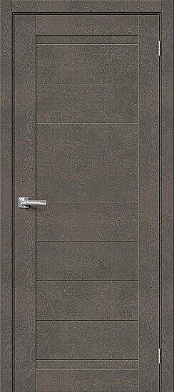 Межкомнатная дверь, Браво-21 Brut Beton, Хард Флекс, Brut Beton