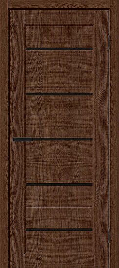 Межкомнатная дверь, Мода-22 Black Line Brown Dreamline, Эко Шпон, Brown Dreamline