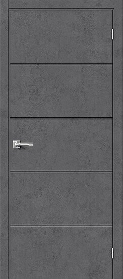 Межкомнатная дверь, Граффити-1 Slate Art, Эко Шпон, Slate Art