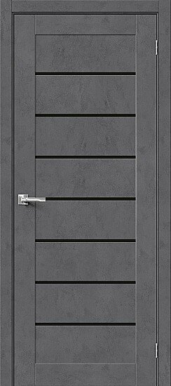 Межкомнатная дверь, Браво-22 Slate Art 153-0529, Эко Шпон, Slate Art