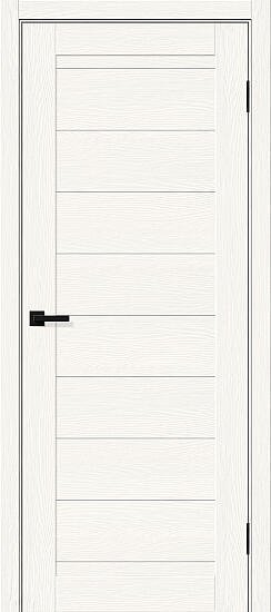 Межкомнатная дверь, Браво-21 White Wood, Эко Шпон, White Wood