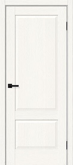 Межкомнатная дверь, Прима-12 White Wood, Эко Шпон, White Wood