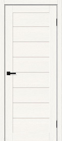 Межкомнатная дверь, Браво-22 White Wood, Эко Шпон, White Wood