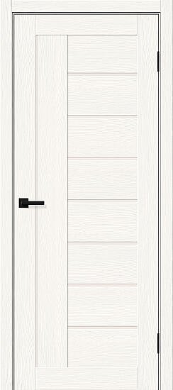 Межкомнатная дверь, Браво-29 White Wood, Эко Шпон, White Wood