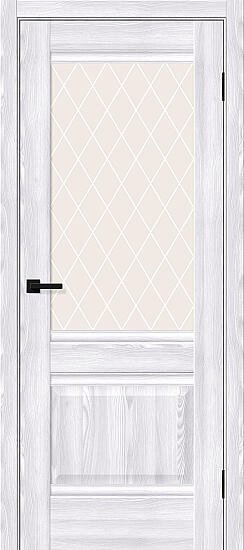 Межкомнатная дверь, Прима-3 Riviera Ice, Эко Шпон, Riviera Ice