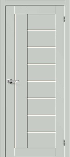 Межкомнатная дверь, Браво-29 Grey Matt, Эмалит, Grey Matt