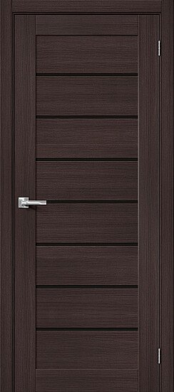 Межкомнатная дверь, Браво-22 Wenge Melinga 153-1114, Эко Шпон, Wenge Melinga
