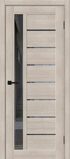 Межкомнатная дверь, Браво-27 Cappuccino Melinga 153-1236, Эко Шпон, Cappuccino Melinga