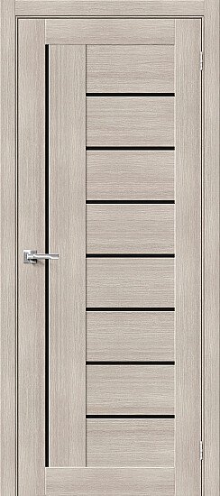 Межкомнатная дверь, Браво-29 Cappuccino Melinga 153-1241, Эко Шпон, Cappuccino Melinga