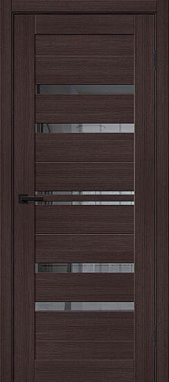 Межкомнатная дверь, Браво-30 Wenge Melinga 153-1308, Эко Шпон, Wenge Melinga