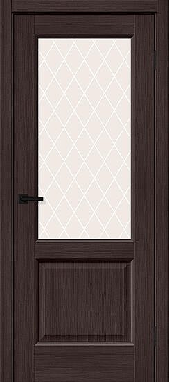 Межкомнатная дверь, Неоклассик-33 Wenge Melinga, Эко Шпон, Wenge Melinga