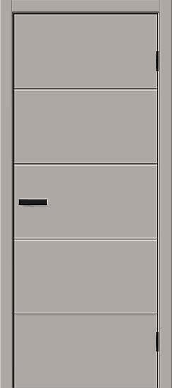 Межкомнатная дверь, Граффити-1 Grey Pro, Винил, Grey Pro