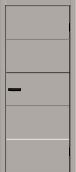 Межкомнатная дверь, Граффити-2 Grey Pro, Винил, Grey Pro