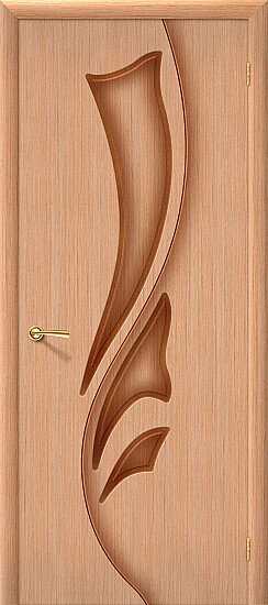 Межкомнатная дверь, Эксклюзив Ф-05 (Дуб), Шпон, Ф-05 (Дуб)