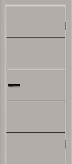 Межкомнатная дверь, Граффити-2.Д.П Grey Silk, ПЭТ, Grey Silk