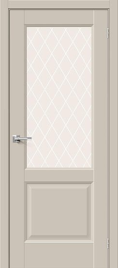 Межкомнатная дверь, Неоклассик-33 Cream Silk, ПЭТ, Cream Silk