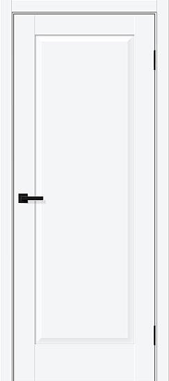 Межкомнатная дверь, Прима-10 White Silk, ПЭТ, White Silk