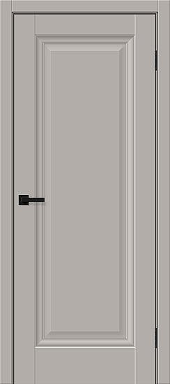 Межкомнатная дверь, Прима-0 Grey Silk, ПЭТ, Grey Silk