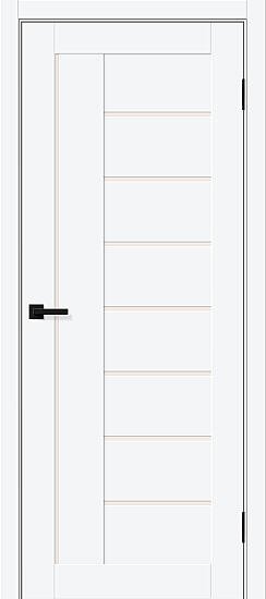 Межкомнатная дверь, Браво-29 White Silk, ПЭТ, White Silk