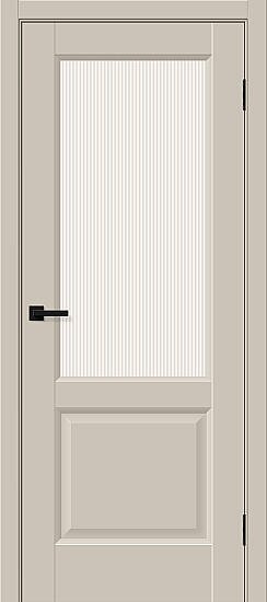 Межкомнатная дверь, Неоклассик-33 Cream Silk 169-0388, ПЭТ, Cream Silk