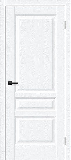 Межкомнатная дверь, Неоклассик-34 White Silkwood, ПЭТ, White Silkwood