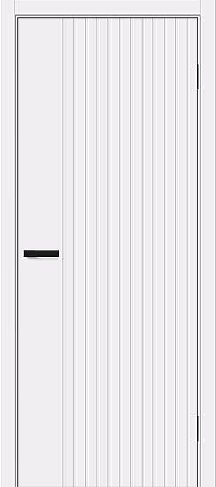 Межкомнатная дверь, Граффити-32 White Pro, Винил, White Pro