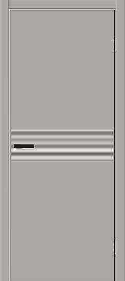 Межкомнатная дверь, Граффити-23.Д Grey Pro, Винил, Grey Pro