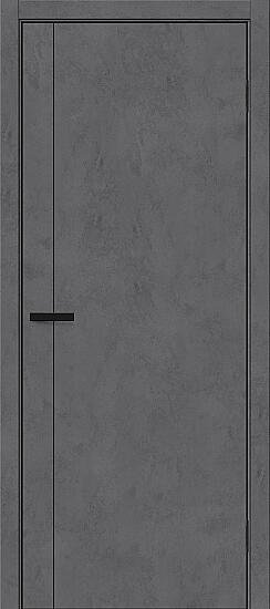 Межкомнатная дверь, Браво-0.10.П Slate Art, Эко Шпон, Slate Art