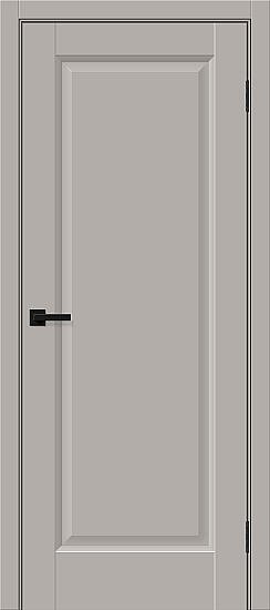 Межкомнатная дверь, Неоклассик-30 Grey Silk, ПЭТ, Grey Silk