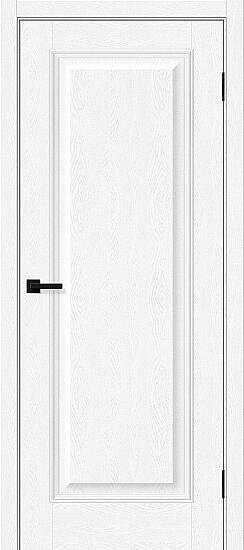 Межкомнатная дверь, Классик-10 White Silkwood, ПЭТ, White Silkwood