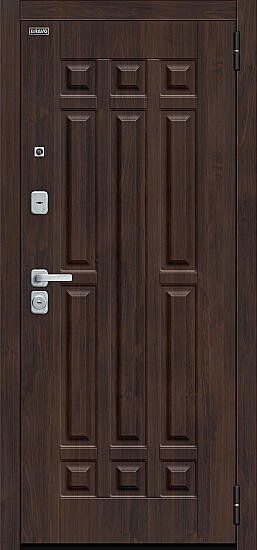 Входная дверь, Форм/BChrome Almon/Cappuccino Melinga, Almon/Cappuccino Melinga