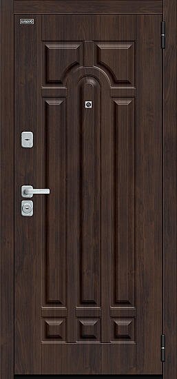 Входная дверь, Форт/BChrome Almon/Nordic Oak, Almon/Nordic Oak