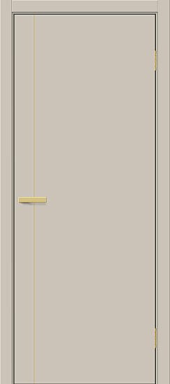 Межкомнатная дверь, Браво-0.10.П (SG:P3) Cream Silk, ПЭТ, Cream Silk