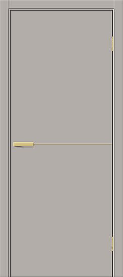Межкомнатная дверь, Браво-0.21.П (SG:P3) Grey Silk, ПЭТ, Grey Silk