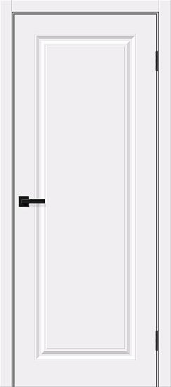 Межкомнатная дверь, Скинни-10 White Pro, Винил, White Pro