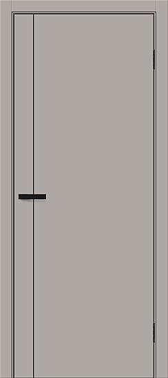 Межкомнатная дверь, Браво-0.70 Grey Pro, Винил, Grey Pro