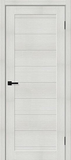 Межкомнатная дверь, Браво-21 Bianco Melinga, Эко Шпон, Bianco Melinga
