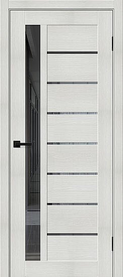 Межкомнатная дверь, Браво-27 Bianco Melinga 153-7562, Эко Шпон, Bianco Melinga