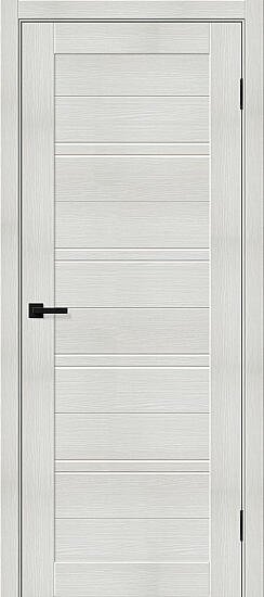 Межкомнатная дверь, Браво-28 Bianco Melinga, Эко Шпон, Bianco Melinga