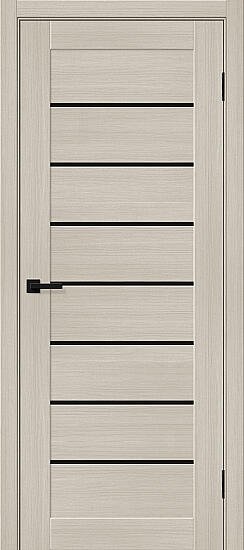 Межкомнатная дверь, Браво-22 Cream Melinga 153-7548, Эко Шпон, Cream Melinga