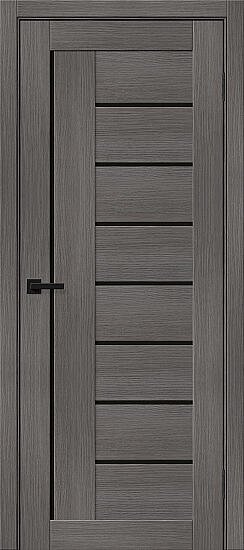 Межкомнатная дверь, Браво-29 Grey Melinga 153-7681, Эко Шпон, Grey Melinga