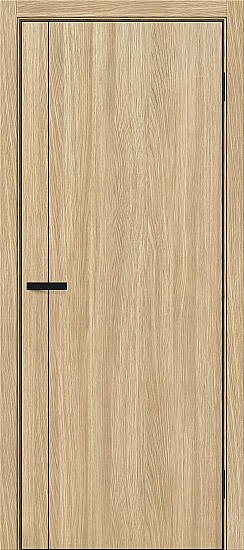 Межкомнатная дверь, Браво-0.10.А Real Oak, ПЭТ, Real Oak