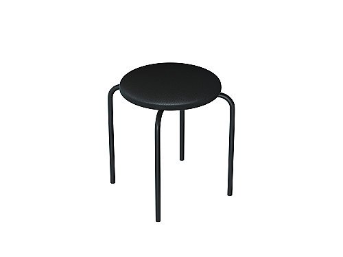 Мебель, Табурет CHICO (SL1) V Black 455*335*335, V Black