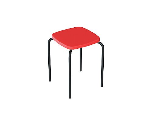 Мебель, Табурет CHICO (СТ-12) Red 442*335*335, Red